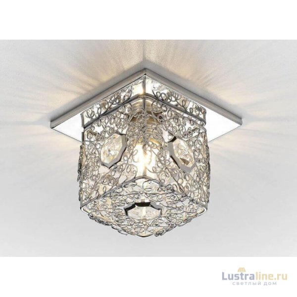 Встраиваемый светильник Ambrella Light Desing D1003 CH CL