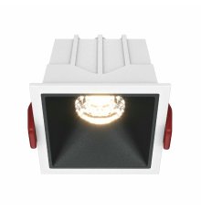 Встраиваемый светильник Maytoni Technical Alfa LED DL043-01-10W3K-SQ-WB