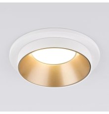 Встраиваемый светильник Elektrostandard 113 MR16 золото/белый 4690389169007