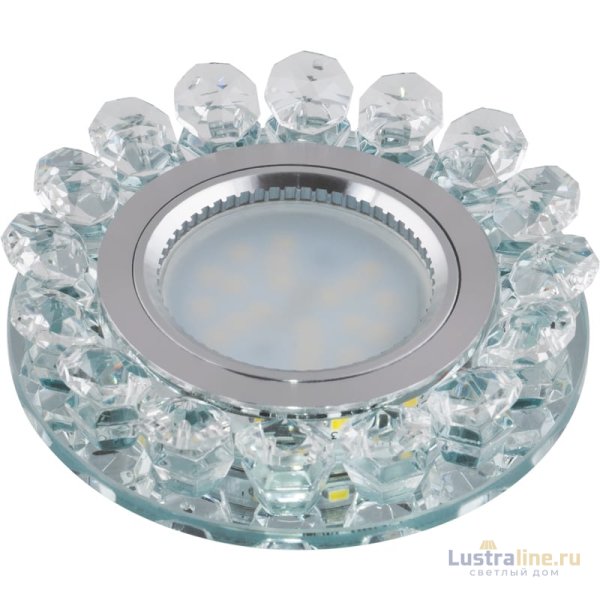 Встраиваемый светильник Fametto DLS-L102 GU5.3 CHROME/CLEAR 09999