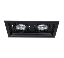 Встраиваемый светильник Arte Lamp Canis A6661PL-2BK