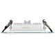 Встраиваемый светодиодный светильник Arlight LT-S160x160WH 12W Warm White 015562