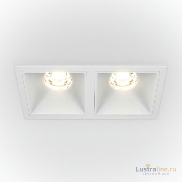 Встраиваемый светильник Maytoni Technical Alfa LED DL043-02-10W3K-D-SQ-W Встраиваемый светильник Maytoni Technical Alfa LED DL043-02-10W3K-D-SQ-W