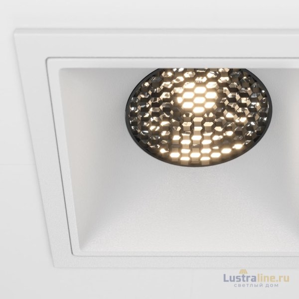 Встраиваемый светильник Maytoni Technical Alfa LED DL043-01-15W3K-SQ-W