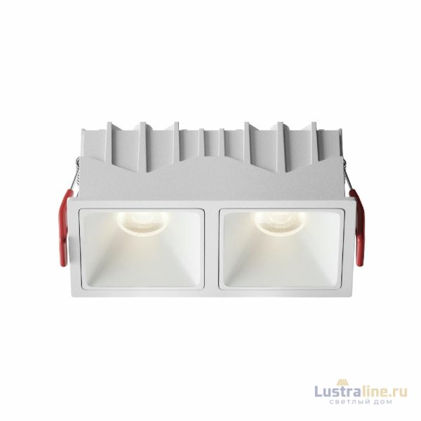 Встраиваемый светильник Maytoni Alfa LED DL043-02-10W4K-SQ-W-1