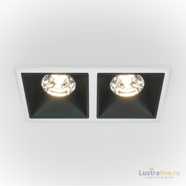 Встраиваемый светильник Maytoni Technical Alfa LED DL043-02-15W4K-D-SQ-WB
