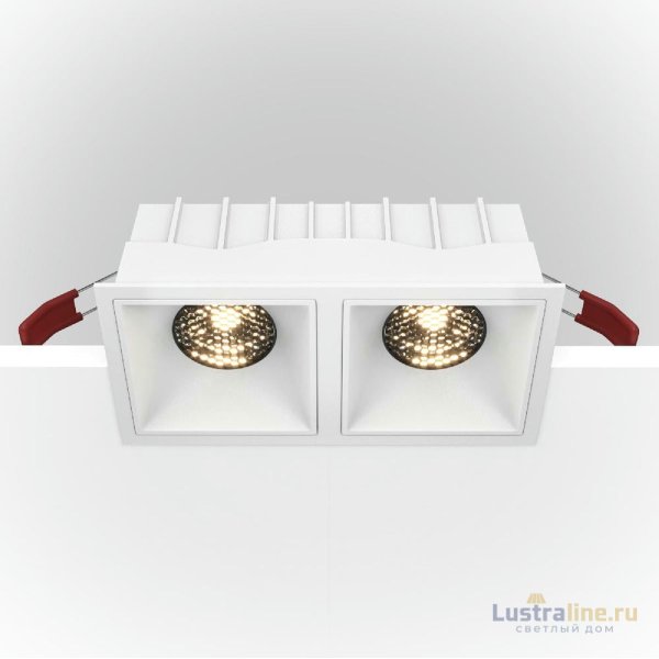 Встраиваемый светильник Maytoni Technical Alfa LED DL043-02-15W3K-D-SQ-W Встраиваемый светильник Maytoni Technical Alfa LED DL043-02-15W3K-D-SQ-W