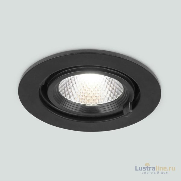 Встраиваемый светодиодный светильник Elektrostandard 9918 LED 9W 4200K черный 4690389162428 Встраиваемый светодиодный светильник Elektrostandard 9918 LED 9W 4200K черный 4690389162428