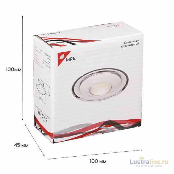 Встраиваемый светильник Reluce 16090-9.0-001RLD MR16 CL Встраиваемый светильник Reluce 16090-9.0-001RLD MR16 CL