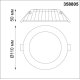 Встраиваемый светильник Novotech Gesso 358805