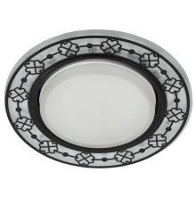 Встраиваемый светильник ЭРА DK LD28 WH/BK Б0037390