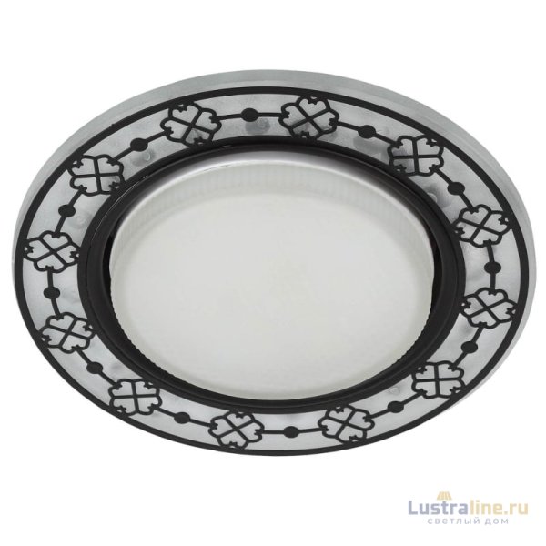 Встраиваемый светильник ЭРА DK LD28 WH/BK Б0037390