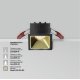 Встраиваемый светильник Maytoni Alfa LED DL043-01-10W3K-SQ-B-1