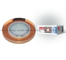 Встраиваемый светильник Fametto Peonia DLS-P106 GU5.3 CHROME/BRONZE