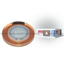 Встраиваемый светильник Fametto Peonia DLS-P106 GU5.3 CHROME/BRONZE