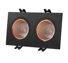 Встраиваемый светильник Denkirs Dk3022 DK3072-BBR