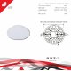 Встраиваемый светильник Reluce 70605-9.0-001OL LED9W WH 4000K