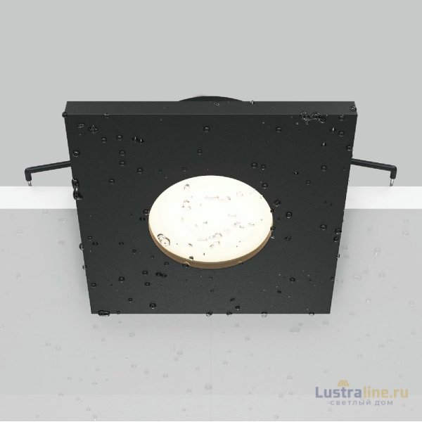 Встраиваемый светильник Maytoni Technical Stark DL083-01-GU10-SQ-B Встраиваемый светильник Maytoni Technical Stark DL083-01-GU10-SQ-B