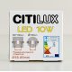 Встраиваемый светильник Citilux Вега CLD53K10W