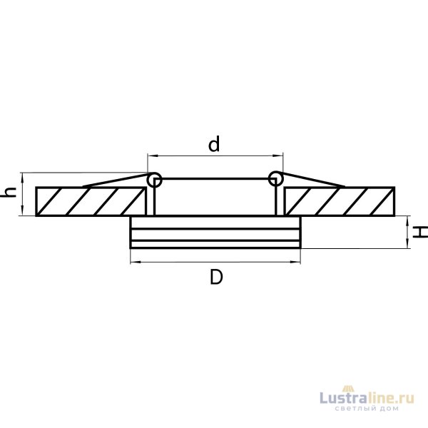 Встраиваемый светильник Lightstar Maturo 070274 Встраиваемый светильник Lightstar Maturo 070274