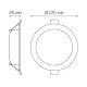 Встраиваемый светильник Gauss Elementary Downlight 997520224