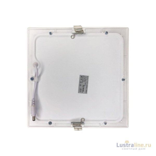 Встраиваемый светильник Elvan VLS-102SQ-18W-WW-Wh