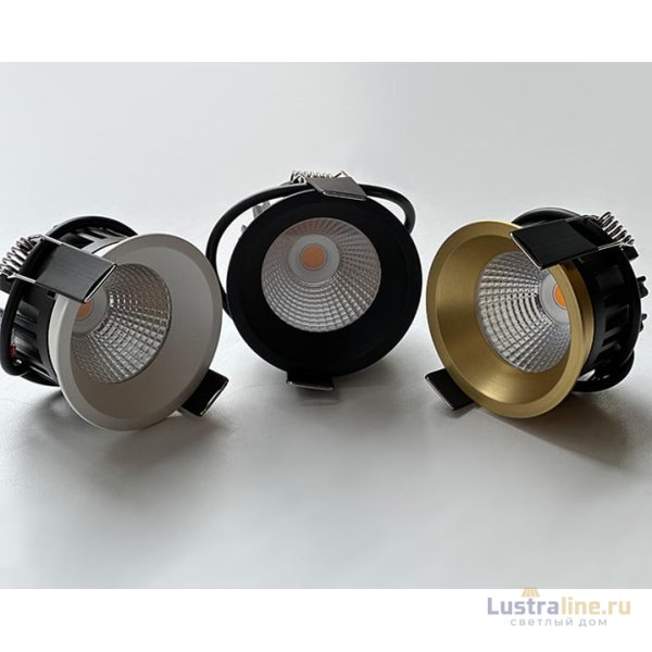 Встраиваемый светильник Italline IT08-8035 black 3000K Встраиваемый светильник Italline IT08-8035 black 3000K