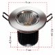 Встраиваемый светильник MW-Light Круз 637013901
