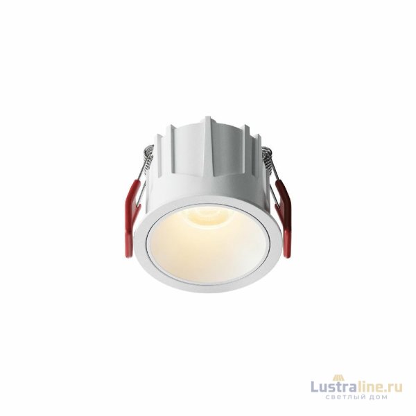 Встраиваемый светильник Maytoni Alfa LED DL043-01-10W2.7K-RD-W Встраиваемый светильник Maytoni Alfa LED DL043-01-10W2.7K-RD-W