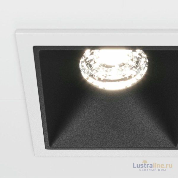 Встраиваемый светильник Maytoni Technical Alfa LED DL043-01-10W4K-SQ-WB Встраиваемый светильник Maytoni Technical Alfa LED DL043-01-10W4K-SQ-WB