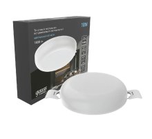 Встраиваемый светодиодный светильник Gauss Frameless круг 967511218