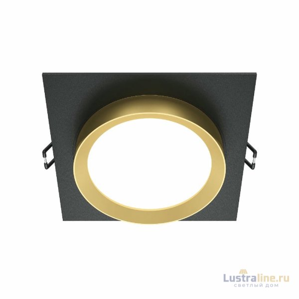 Встраиваемый светильник Maytoni Technical Hoop DL086-GX53-SQ-BG Встраиваемый светильник Maytoni Technical Hoop DL086-GX53-SQ-BG
