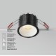 Встраиваемый светильник Maytoni Alfa LED DL043-01-15W3K-RD-B-1