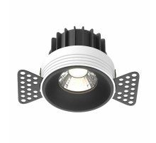 Встраиваемый светильник Maytoni Round DL058-12W4K-TRS-B Встраиваемый светильник Maytoni Round DL058-12W4K-TRS-B