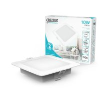 Встраиваемый светильник Gauss Elementary Downlight 998420209