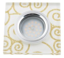 Встраиваемый светильник Fametto Luciole DLS-L207 GU5.3 CHROME/WHITE UL-00000382