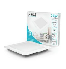 Встраиваемый светильник Gauss Elementary Downlight 998520224
