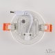 Встраиваемый светильник Arte Perfetto Luce Ingrid 3322.FAP222R/10W/6K