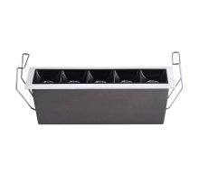 Встраиваемый светильник Delight Collection DA4005NS black/white