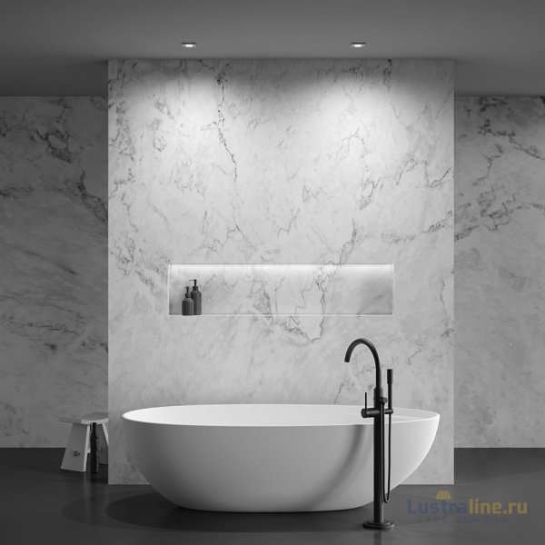 Встраиваемый светильник Maytoni Technical Stark DL083-01-GU10-SQ-W