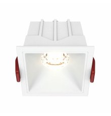 Встраиваемый светильник Maytoni Technical Alfa LED DL043-01-10W3K-SQ-W