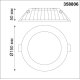 Встраиваемый светильник Novotech Gesso 358806