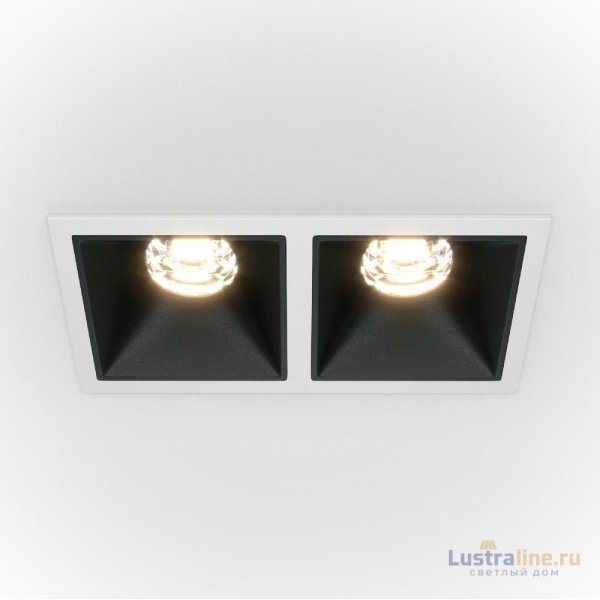 Встраиваемый светильник Maytoni Technical Alfa LED DL043-02-10W4K-D-SQ-WB