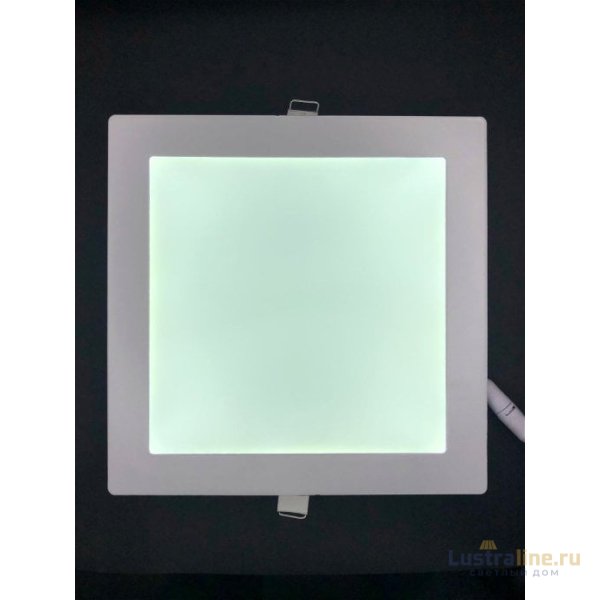 Встраиваемый светильник Elvan VLS-102SQ-18W-WW-Wh