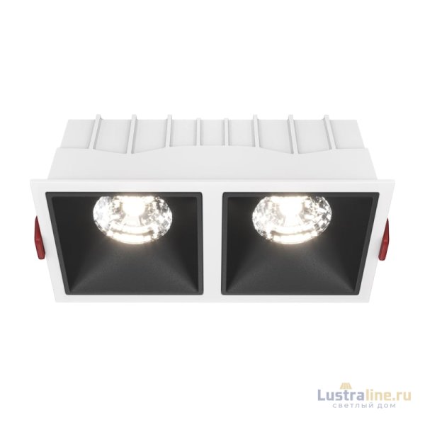 Встраиваемый светильник Maytoni Technical Alfa LED DL043-02-15W4K-D-SQ-WB