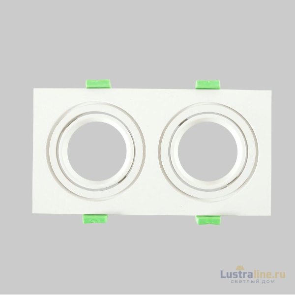 Встраиваемый светильник Crystal Lux CLT 002C2 WH V2 Встраиваемый светильник Crystal Lux CLT 002C2 WH V2