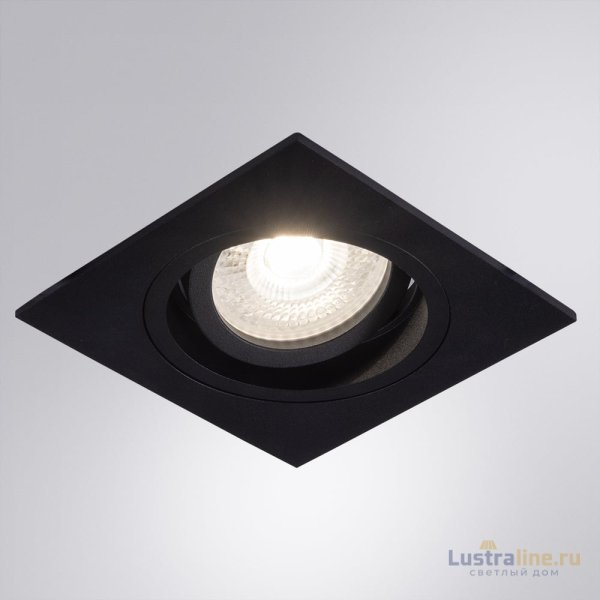 Встраиваемый светильник Arte Lamp Tarf A2178PL-1BK Встраиваемый светильник Arte Lamp Tarf A2178PL-1BK