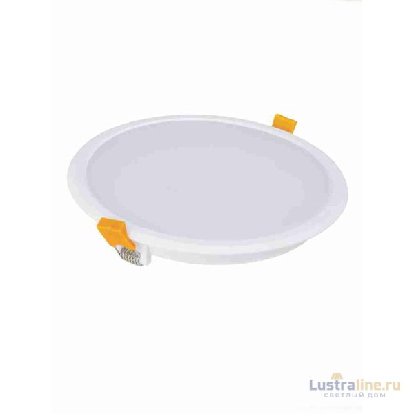 Встраиваемый светильник Elvan VLS-106R-18W-WW-Wh