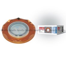 Встраиваемый светильник Fametto Peonia DLS-P105 GU5.3 CHROME/BRONZE