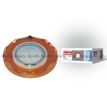 Встраиваемый светильник Fametto Peonia DLS-P105 GU5.3 CHROME/BRONZE
